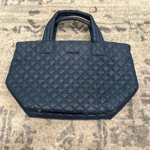 MZ Wallace Small Metro Tote Deluxe in Deep Teal